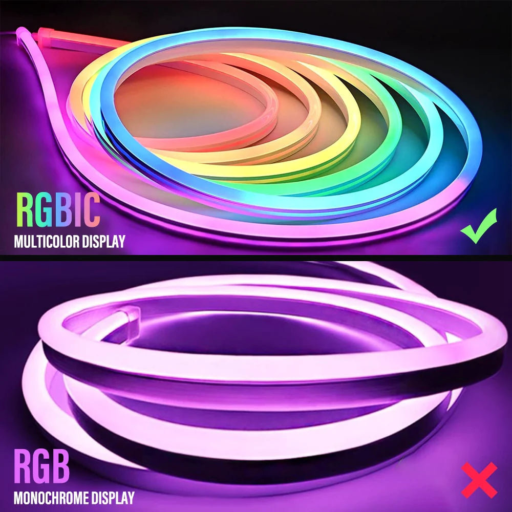 RGB Neon light bar with Wifi or Bluetooth